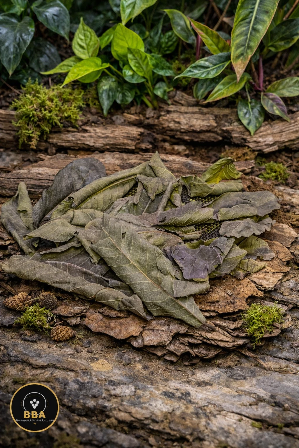 Dried Arjuna Leaves (Kumbuk) – Natural Aquarium Leaf Litter