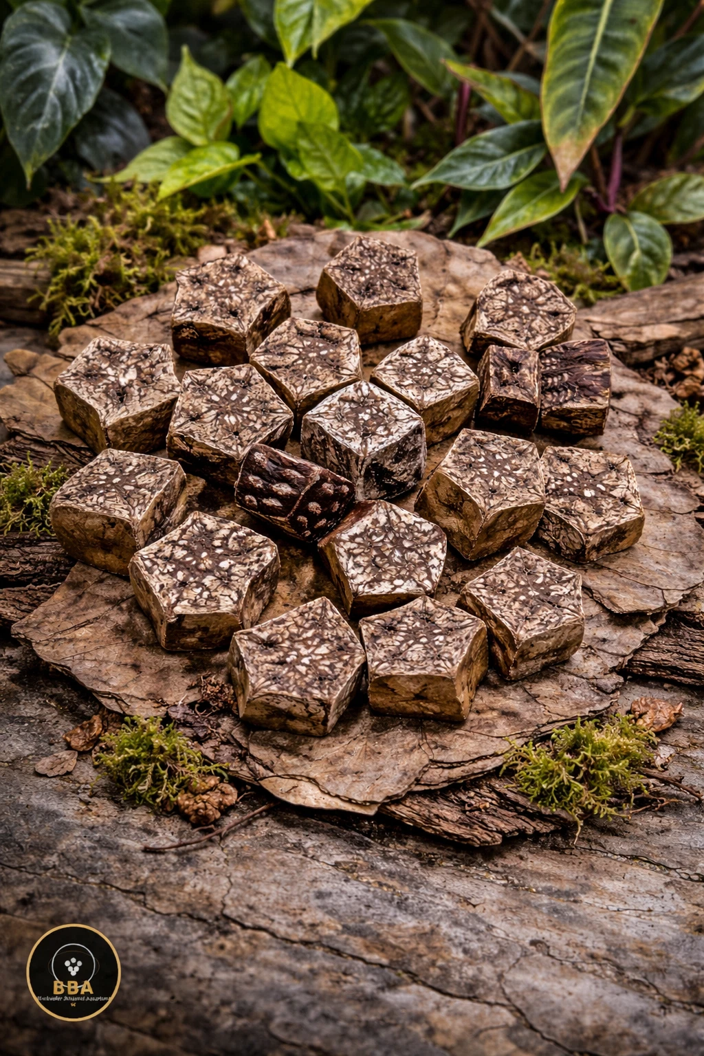 Mahogany Slices (Swietenia spp.) – Natural Botanical Slices
