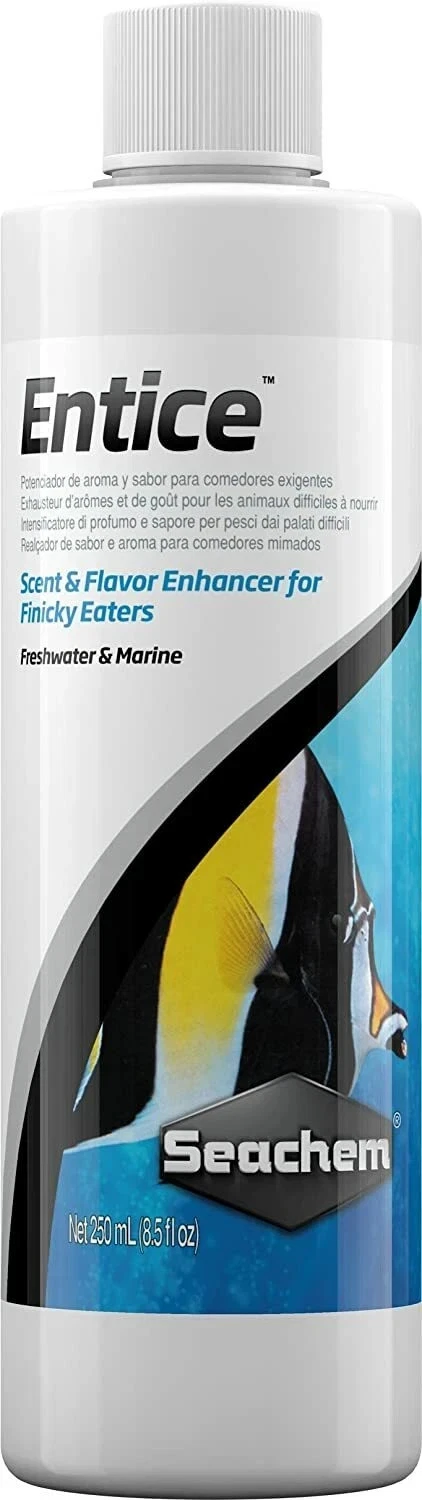 Seachem Entice 250ml Food Flavour Enhancer for Finicky Eaters