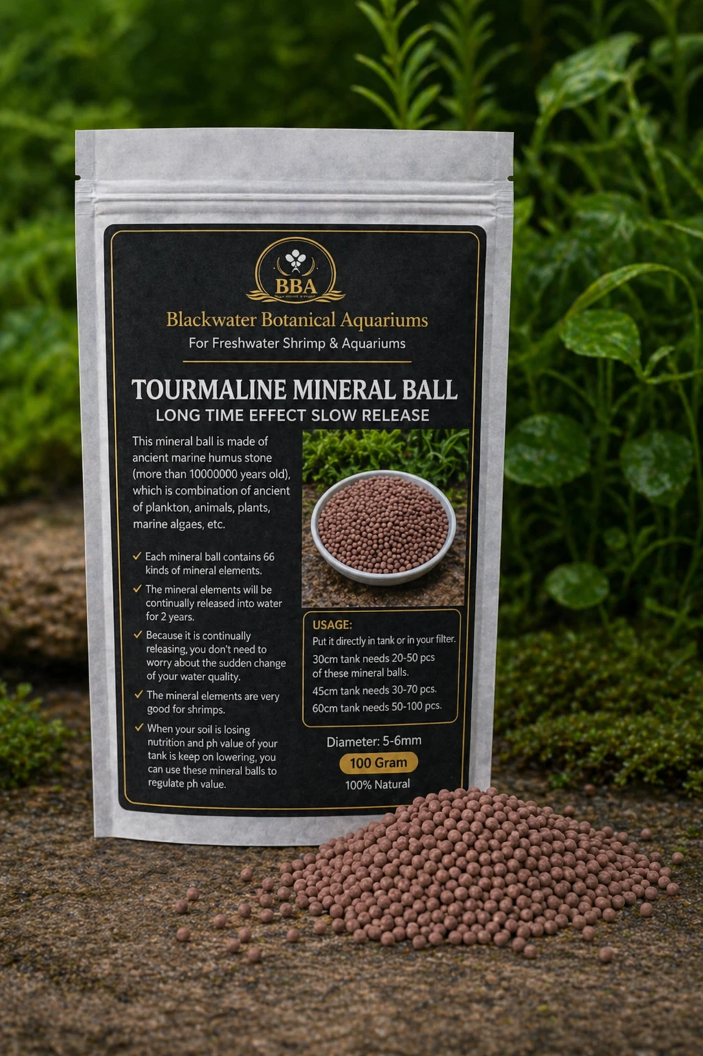 Tourmaline Mineral Balls
