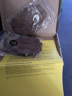 Customer photo for X5 Catappa Leaves feedback.