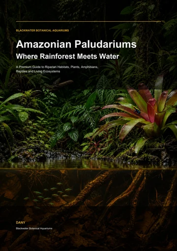 Cover of Amazonian Paludariums: Where Rainforest Meets Water.