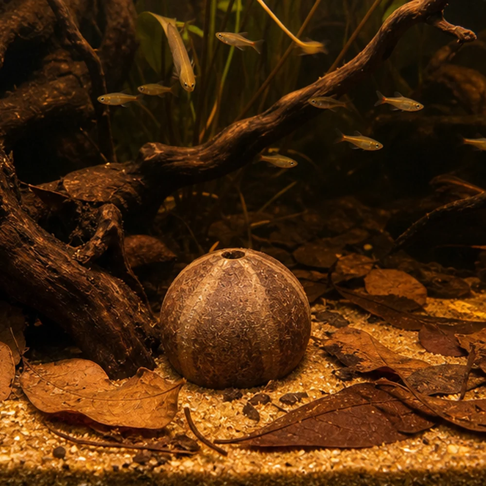 Bellani Pumpkin Pod - Natural Seed Pod illustrative habitat scene - wider habitat