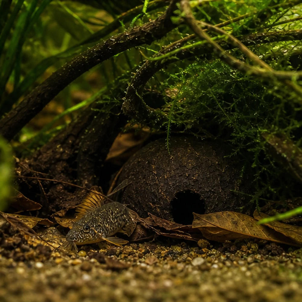 Palmyrah Seeds (Borassus flabellifer) - Natural Botanical Caves illustrative habitat scene - shelter context