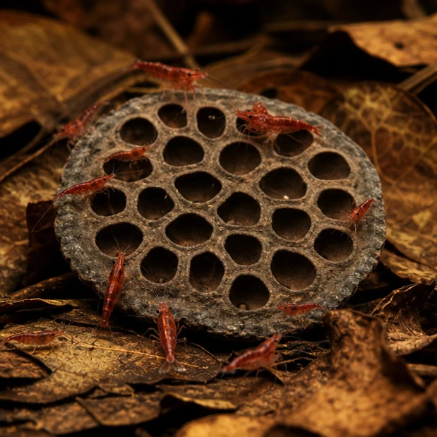 Lotus Seed Pods – Aquarium Botanicals illustrative habitat context