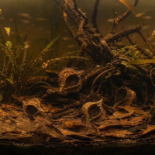 Negombo Tree Pods – Natural Botanical Pods illustrative aquarium mood