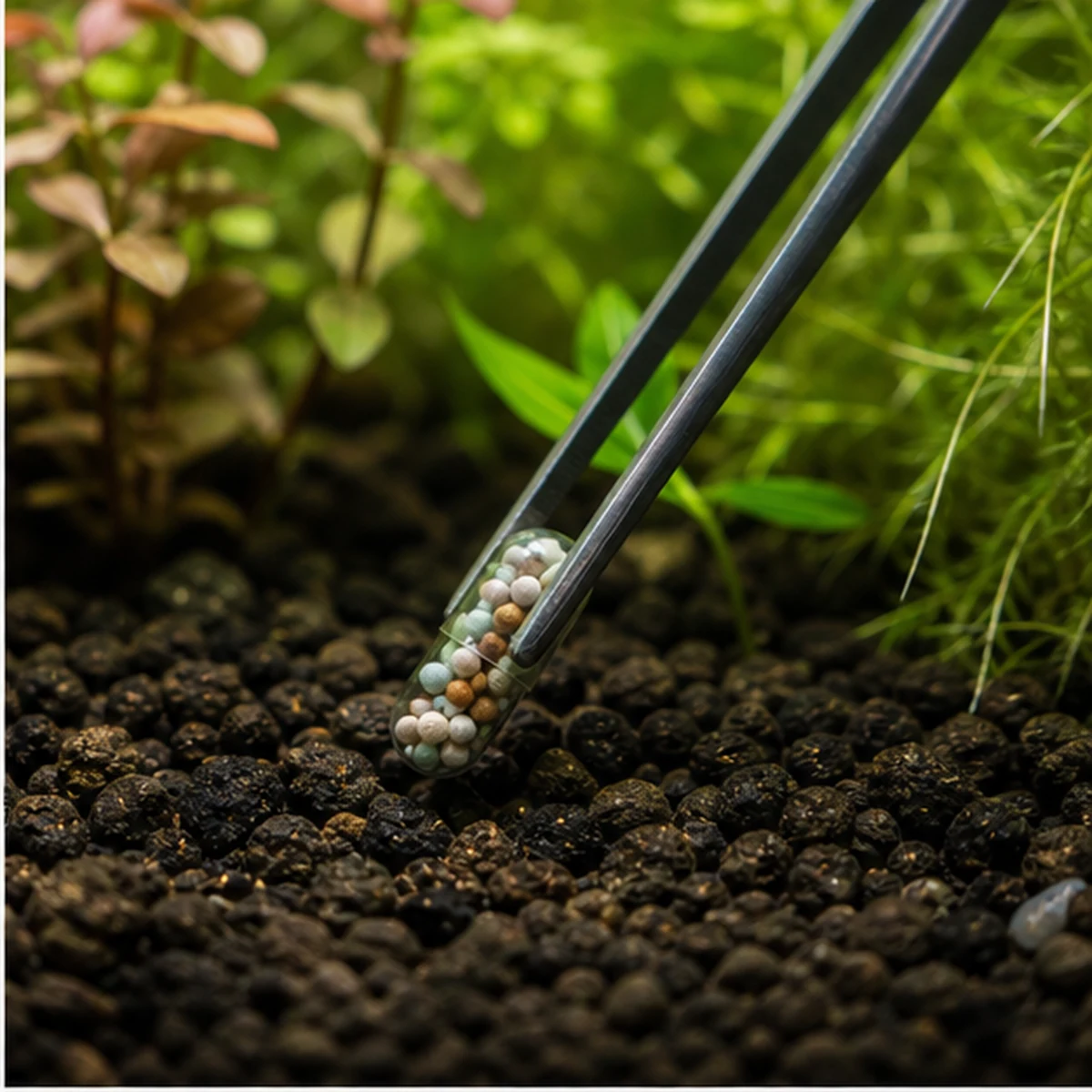 Aquarium ROOT TABS 14-14-14 illustrative Placement route scene