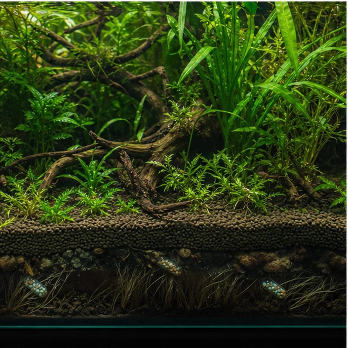 Aquarium ROOT TABS 14-14-14 illustrative Planted context scene