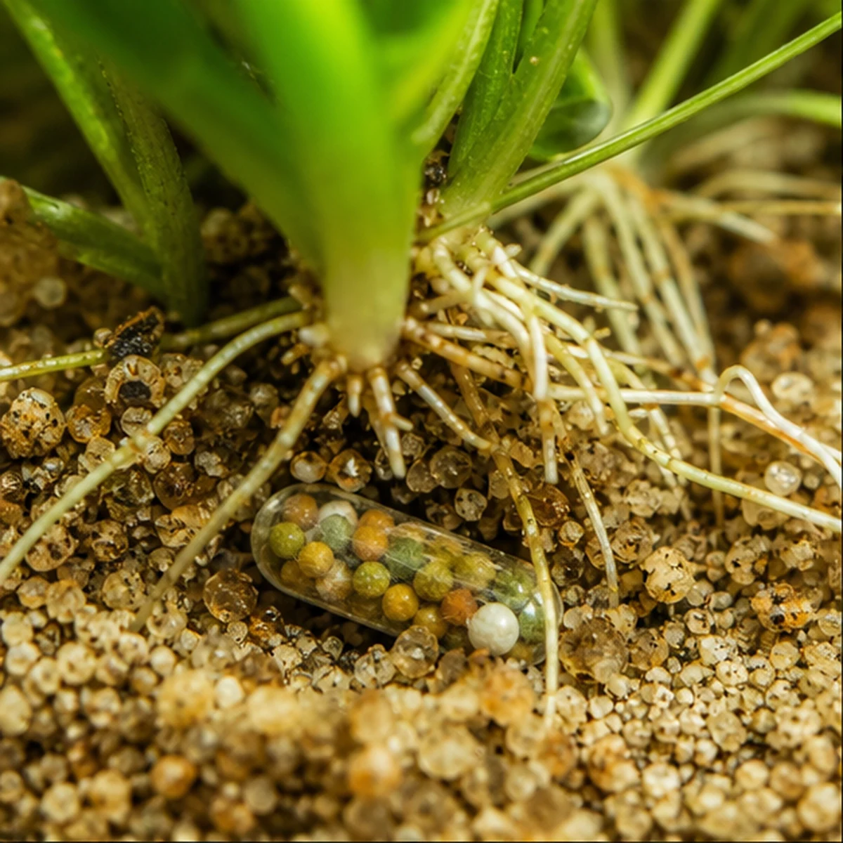 Aquarium ROOT TABS PRO illustrative Root-zone detail scene
