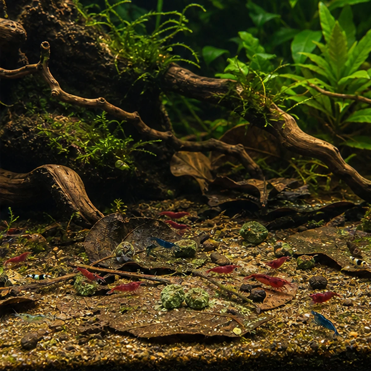 Nettle Shrimp Food: DIRECT FEEDING
