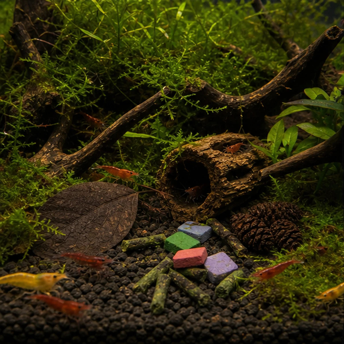 Shrimp Grazing Kit: COVER & STRUCTURE