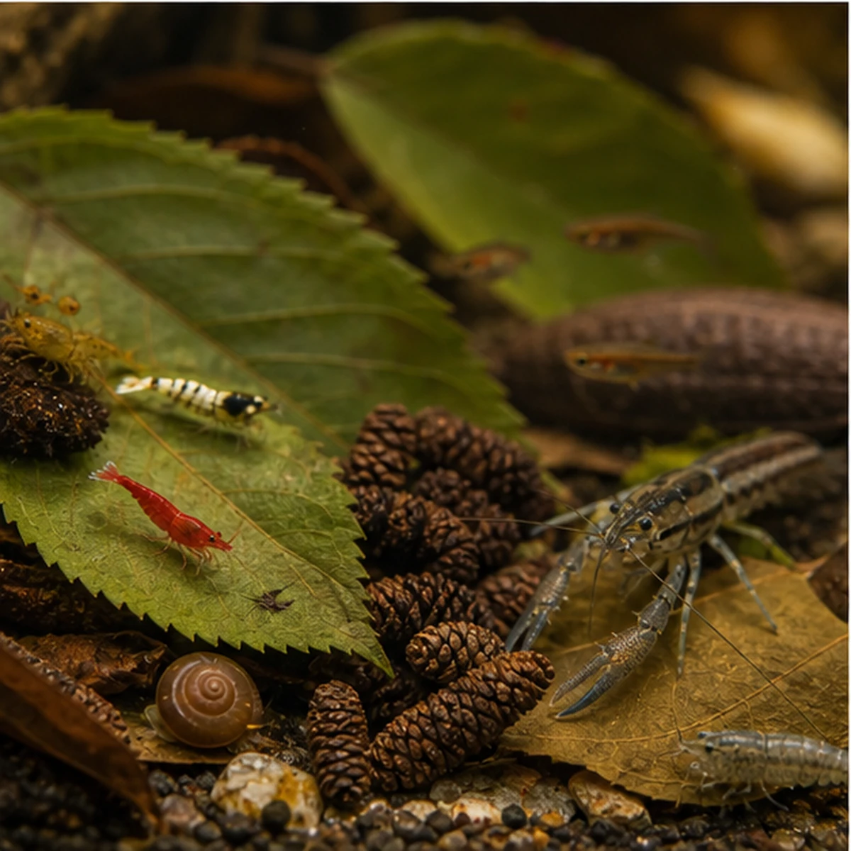 Blackwater Botanical Bundle – Leaf Litter, Cones & Savu Pods community route illustrative scene