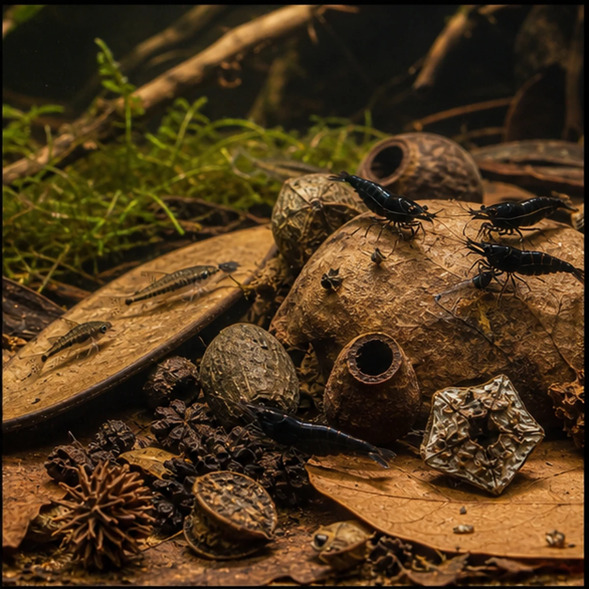 Blackwater Botanical Box #9 – Cones, Leaves, Pods & Feature Pieces grazing and botanical detail illustration