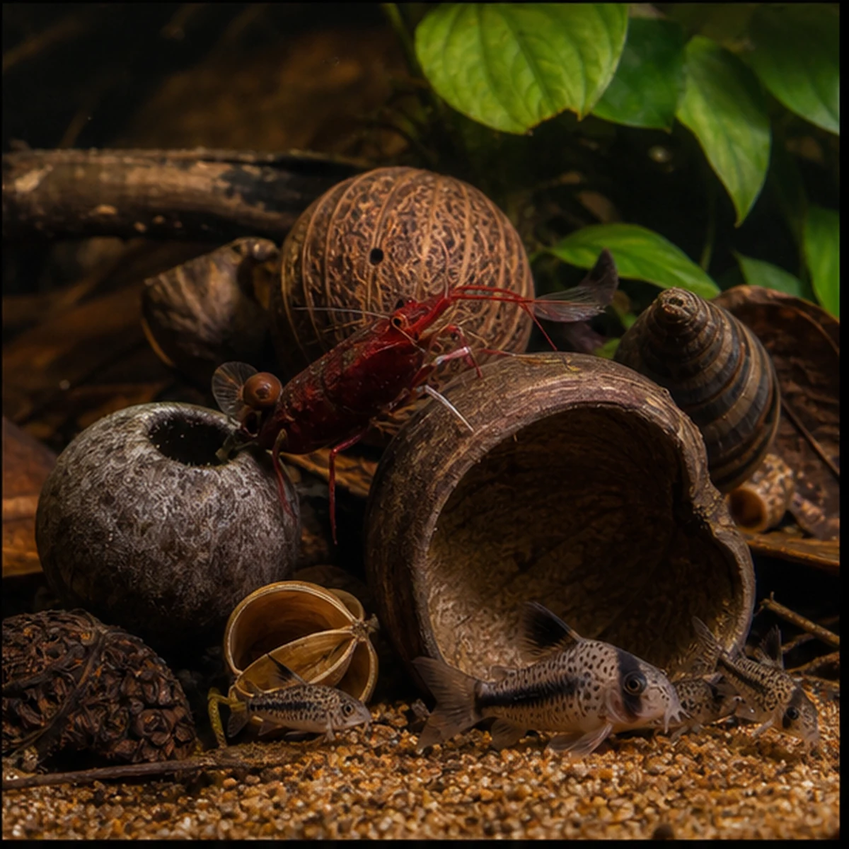 Blackwater Botanical Box – Big Structure, Shelters & Detail living blackwater community illustration