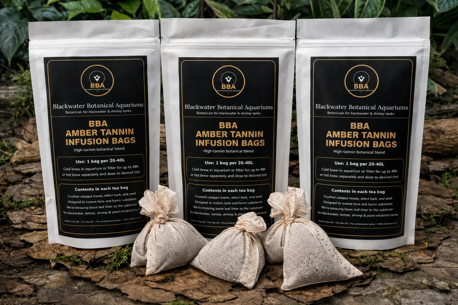 BBA Amber Tannin Infusion Bags pack shot