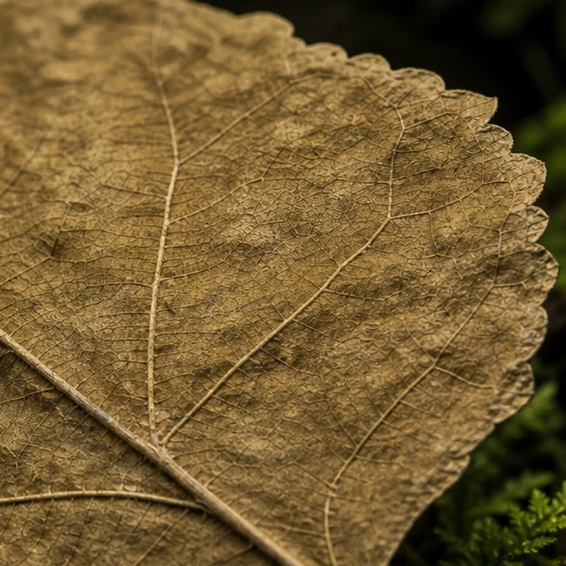 Mulberry Leaves illustrative context scene - feeding-style visual