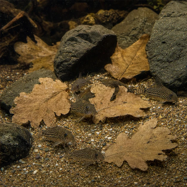 Oak Leaves illustrative habitat scene - wider habitat