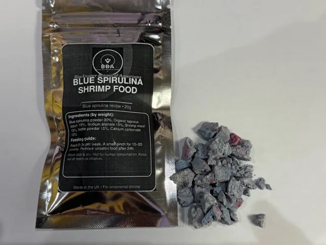 Blue Spirulina Shrimp Food product image