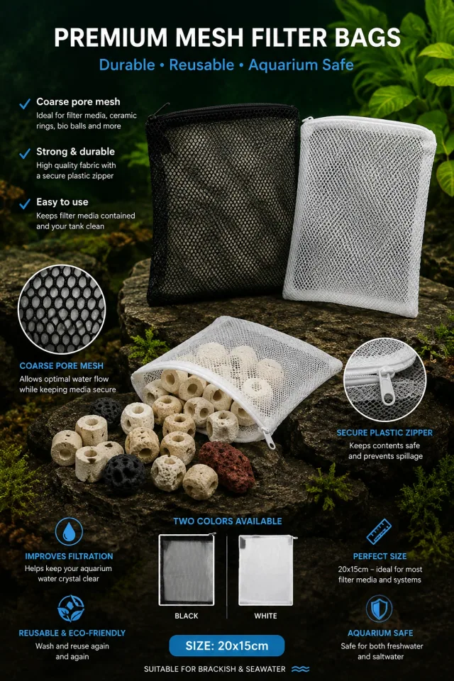 Coarse Mesh Filter Media Bags