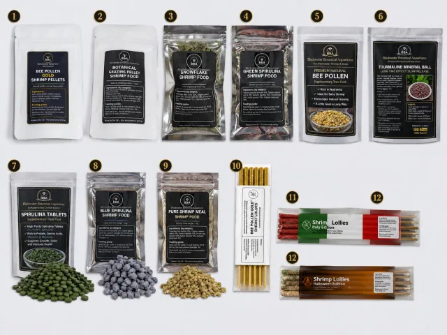 Complete Shrimp Food & Mineral Bundle