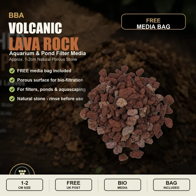 Natural Volcanic Lava Rock
