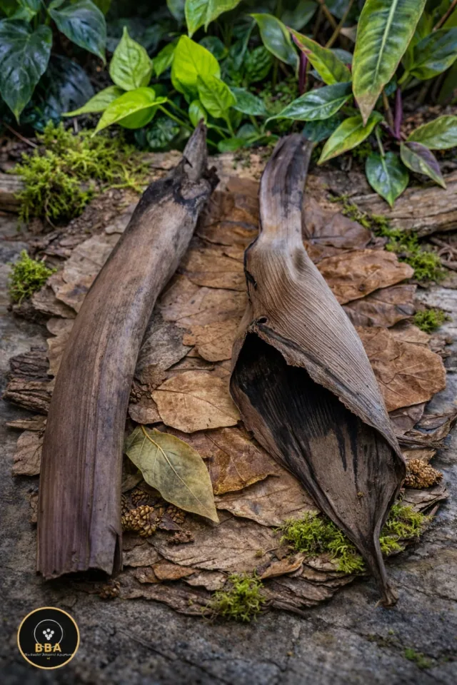 Palmyrah Male Sheath (Borassus flabellifer) – Large Botanical Shelter product image