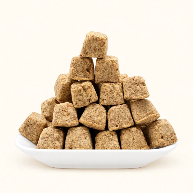 BBA catalogue photograph: Freeze-Dried Artemia Cubes – Brine Shrimp Food for Tropical Fish