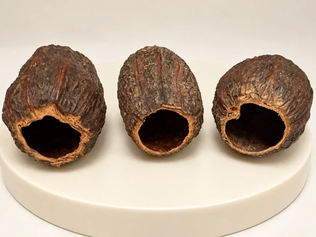 BBA catalogue photograph: Cocoa Pods – Hollow Theobroma cacao Botanical Shelters