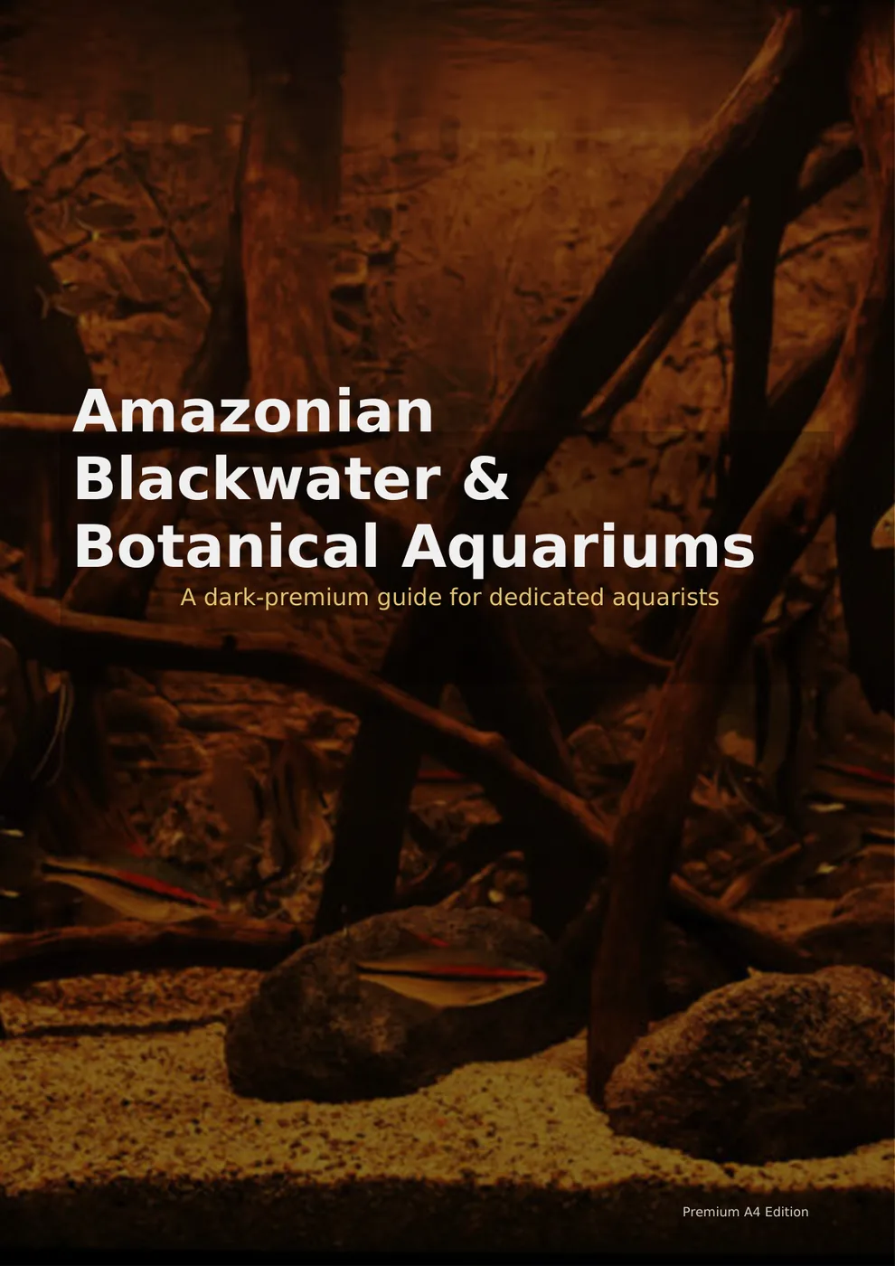Cover of the Amazonian Blackwater and Botanical Aquariums guide.